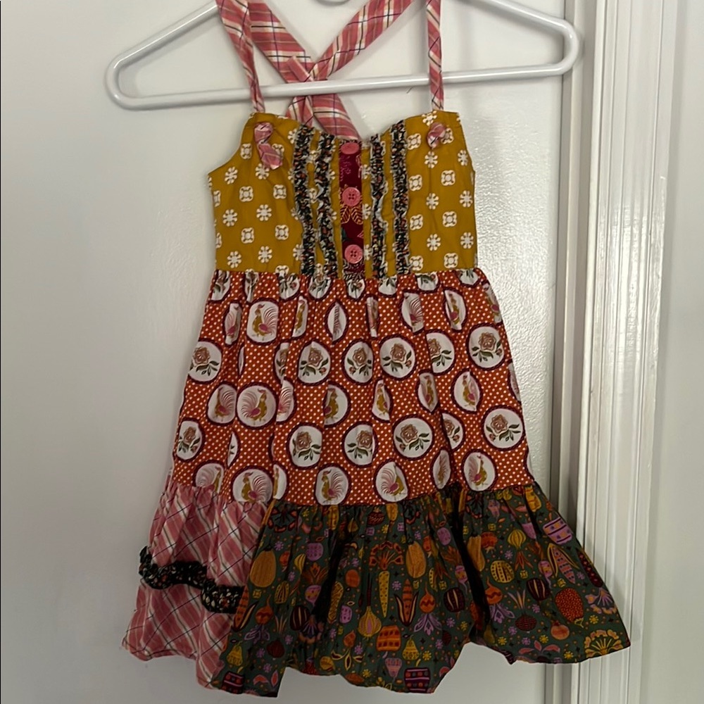 Charming Multicolor Kids Dress Matilda Jane